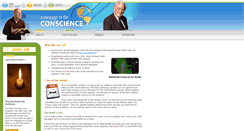 Desktop Screenshot of message2conscience.com